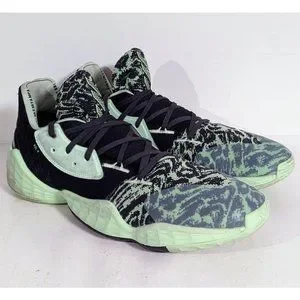 Adidas James Harden Basketball Shoes Glow Green Black Size US Men's  15